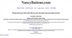 Desktop Screenshot of nancybuttons.com